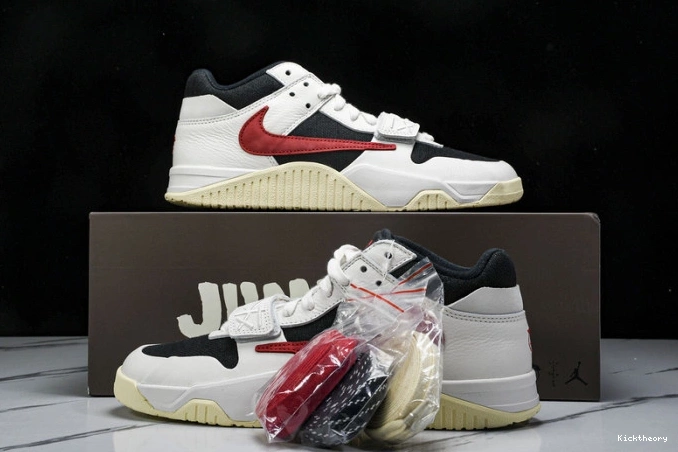 Kicktheory TR Jordan University x Jack Scott Travis Jumpman Red FZ8117-101 0820